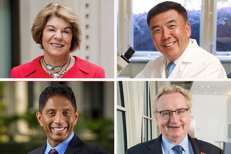 Four USC faculty members named university professors and distinguished professors