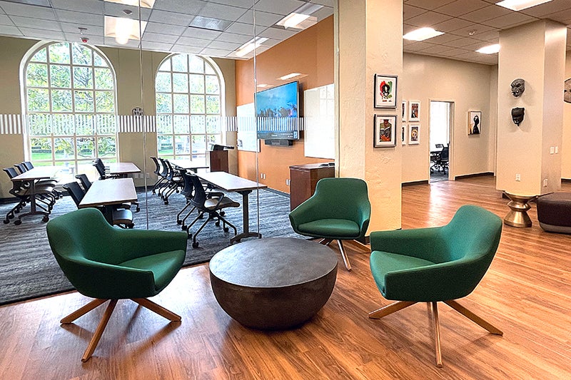 New student lounge at USC Cultural Center