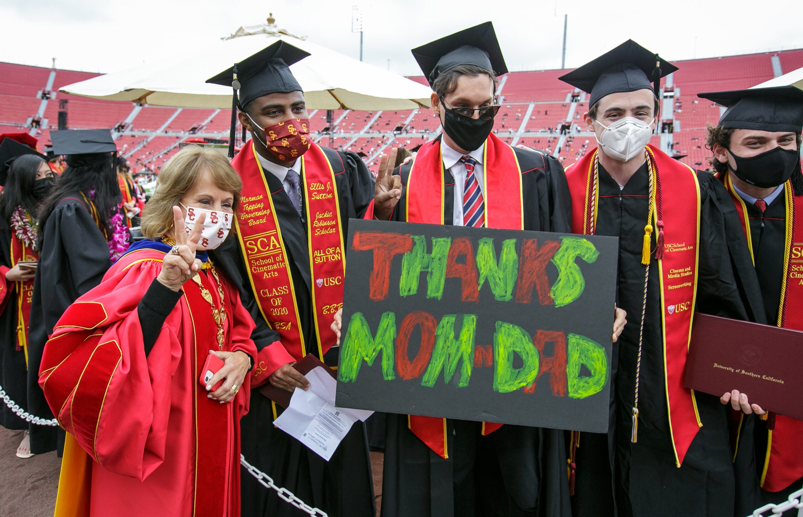 USC COMMENCEMENT CEREMONY