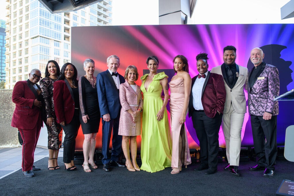 Bridgett Austin, Erika Hartman, Danielle Harvey, Amy Ross, Don Gabard, President Folt, Alexandra Billings, Lucille Warren, Tiffany Brooks, Brandon Kyle, Jeff Knollmiller, Erick Matos, John Erickson, Nadine Watt, and Patrick Auerbach. 