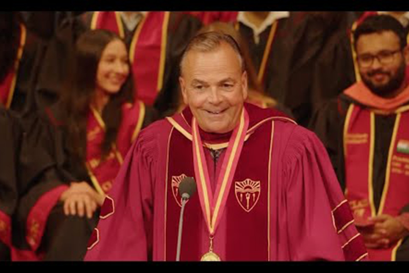 Photo of Baccalaureate speaker, Rick Caruso